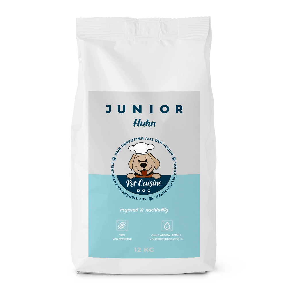Pet Cuisine Hunde Trockenfutter JUNIOR Huhn 12Kg Sack