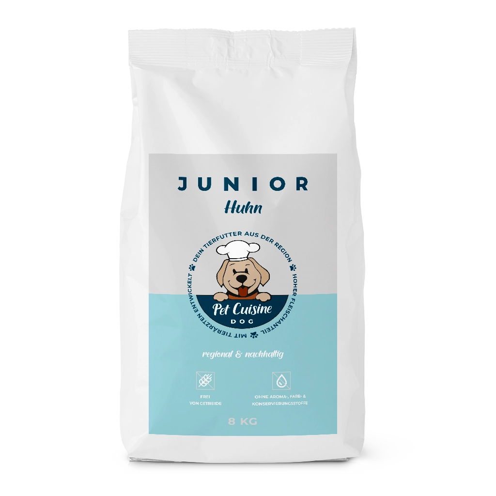 Pet Cuisine Hunde Trockenfutter JUNIOR Huhn 8Kg Sack
