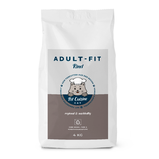 Pet Cuisine Katzen Trockenfutter ADULT-FIT Rind 4Kg Sack