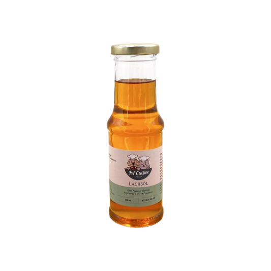 Pet Cuisine Lachsöl für Hunde und Katzen 210 ml Flasche